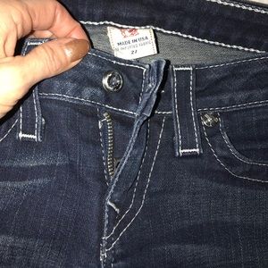 True religion27 woman’s jeans w/sworvaski crystals